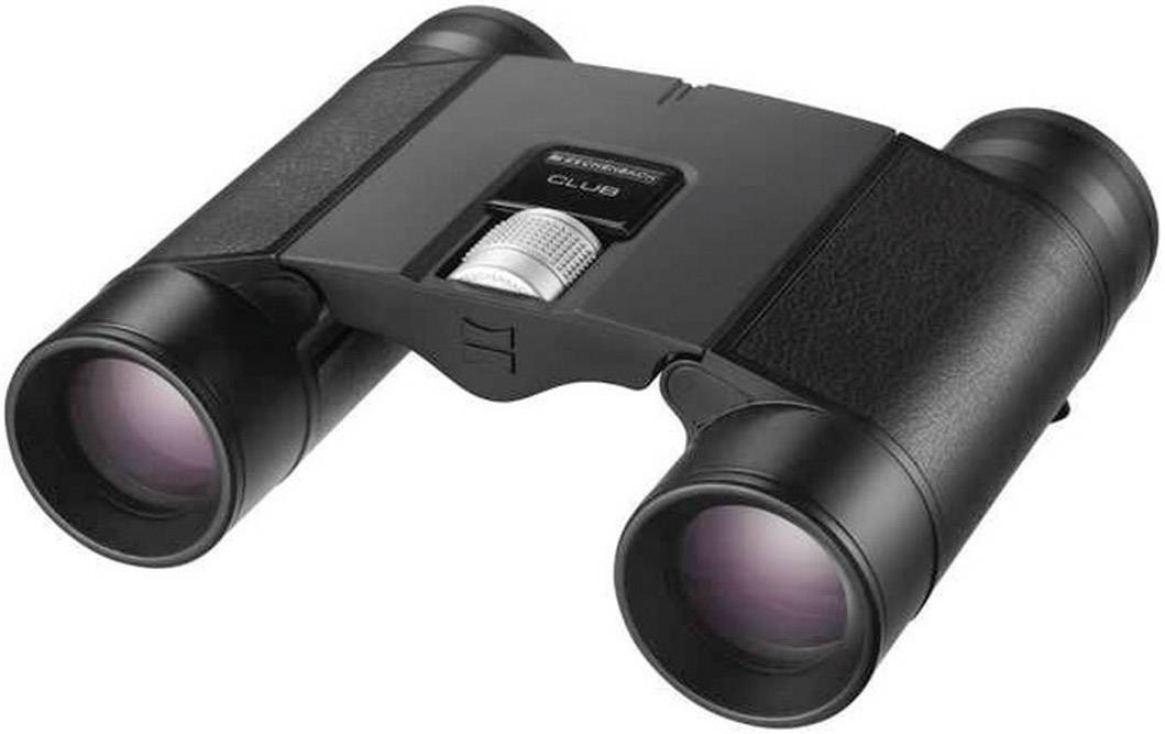 Eschenbach Binoculars Club 10x25 B 10 x 25 mm Amici roof prism Black (rubberized) 4264125