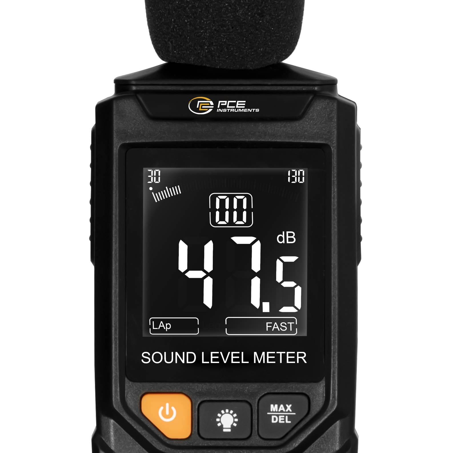 PCE instruments Sound Level Meter PCE-354-SC43 incl. Sound Calibrator |30...130 db |20...12500 Hz |Leq |Lap |LCP