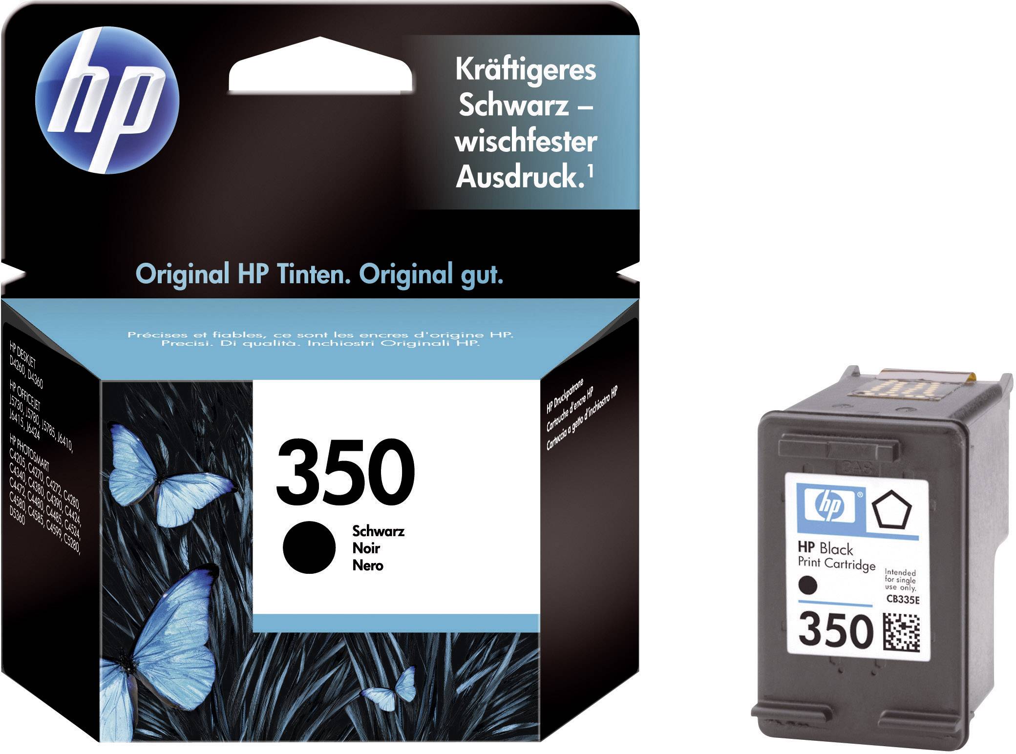 HP Ink cartridge 350 Original Black CB335EE Ink