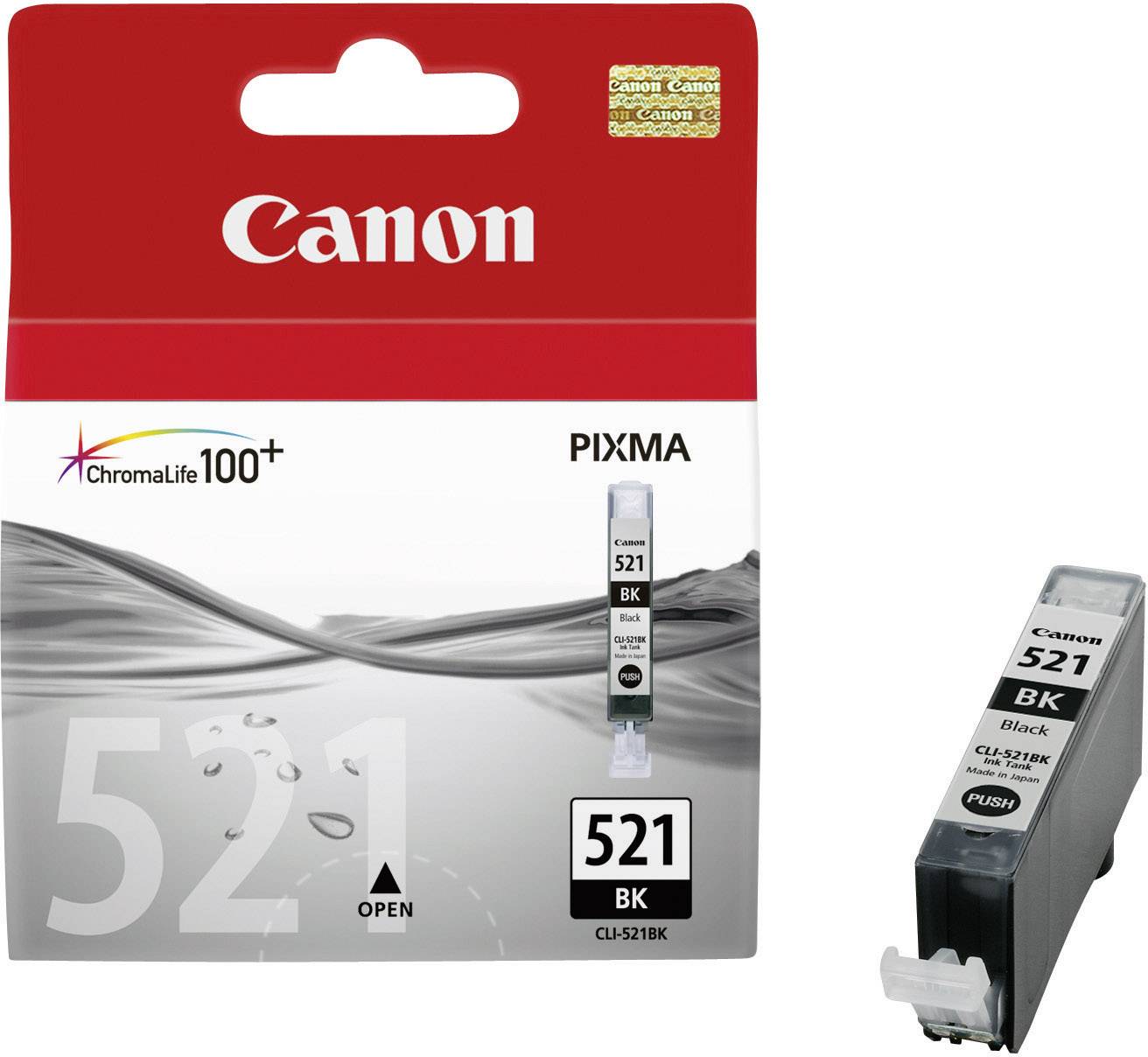 Canon Ink CLI-521BK Original Photo black 2933B001