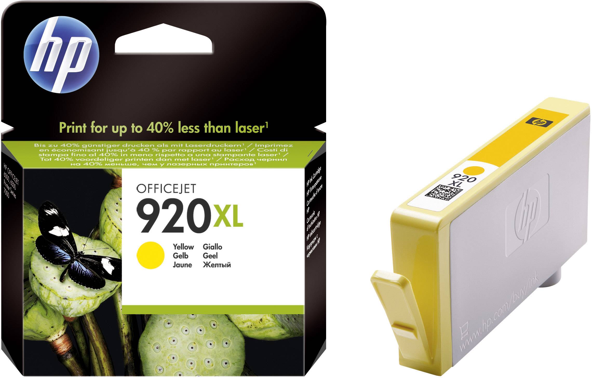 HP 920XL Ink Original Yellow CD974AE Ink