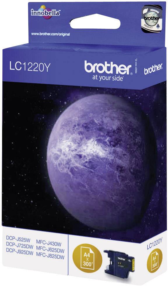 Brother Ink cartridge LC-1220Y Original Yellow LC1220Y