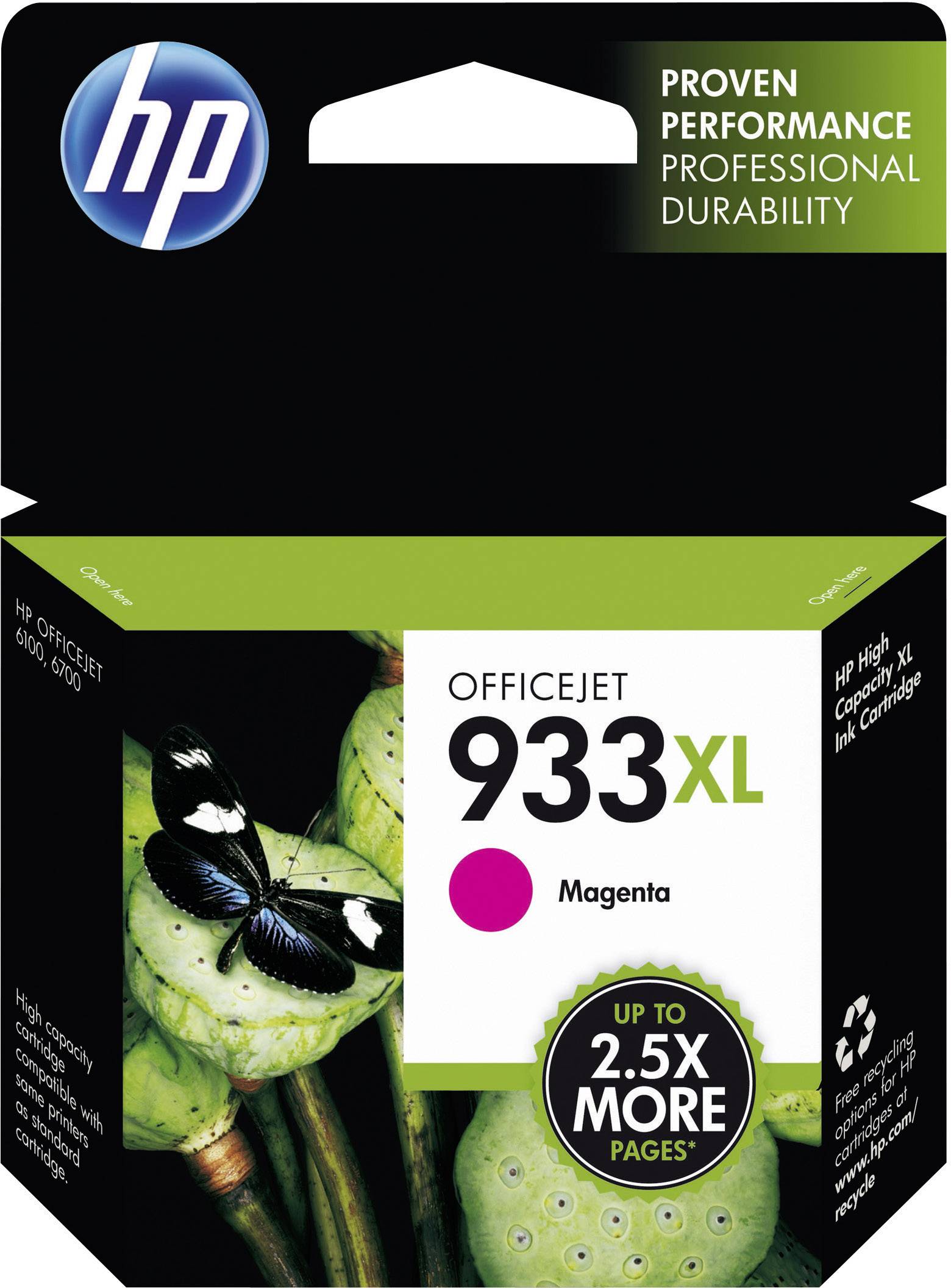 HP Ink 933XL Original Magenta CN055AE Ink