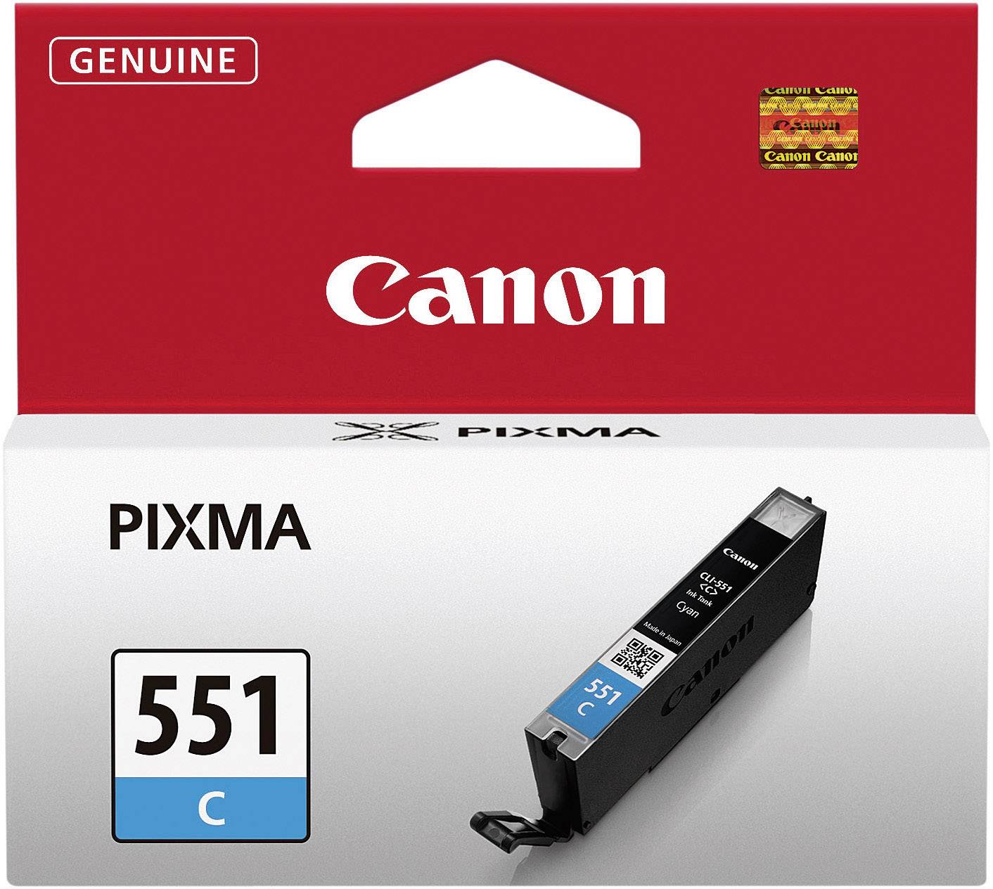 Canon Ink cartridge CLI-551C Original Cyan 6509B001