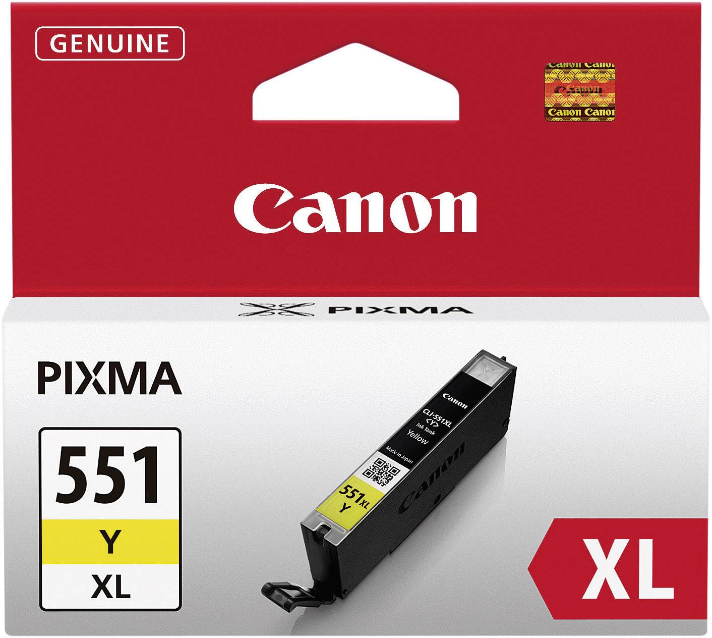 Canon Ink cartridge CLI-551Y XL Original Yellow 6446B001