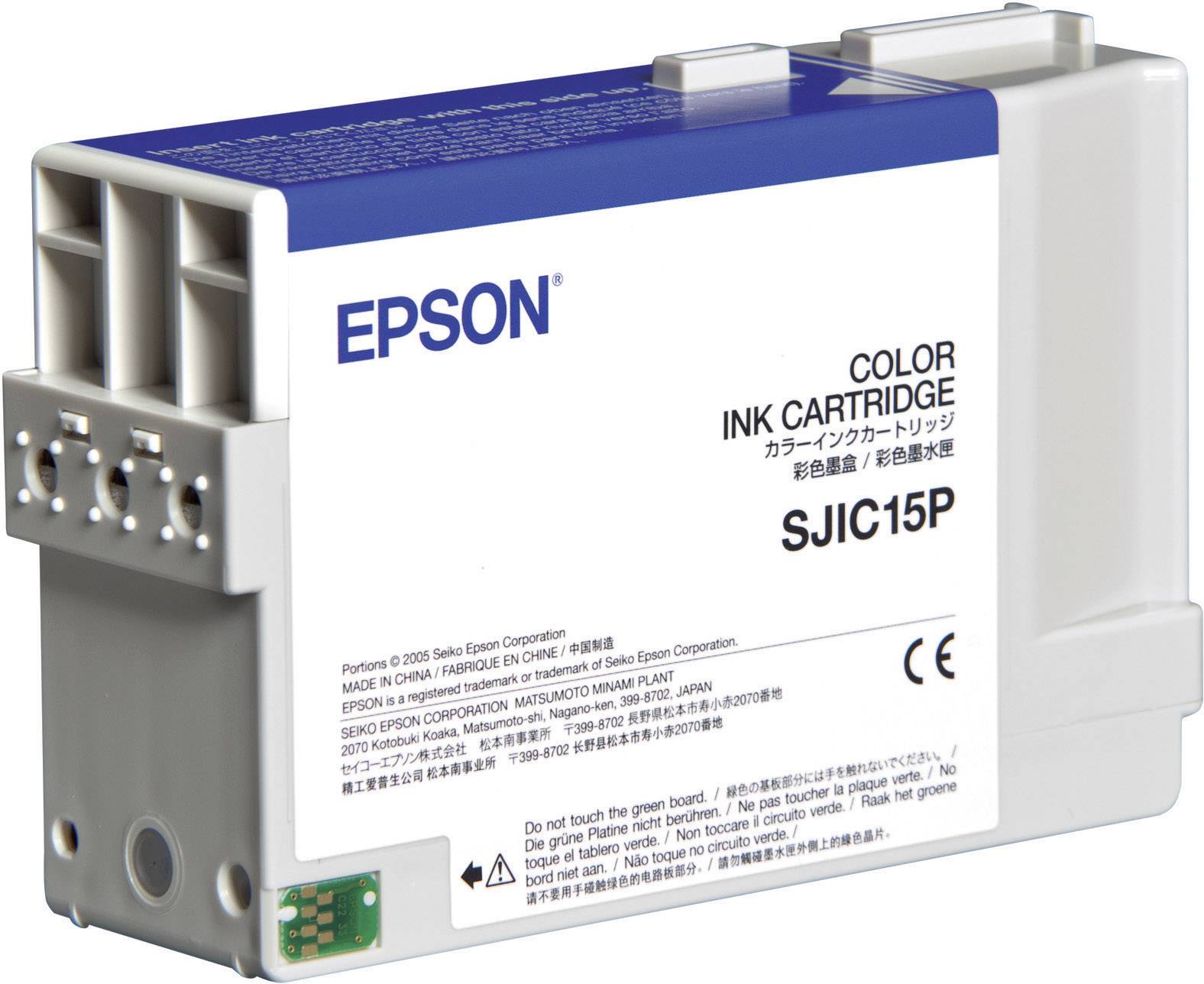 Epson Ink SJIC15P Original Cyan, Magenta, Yellow C33S020464