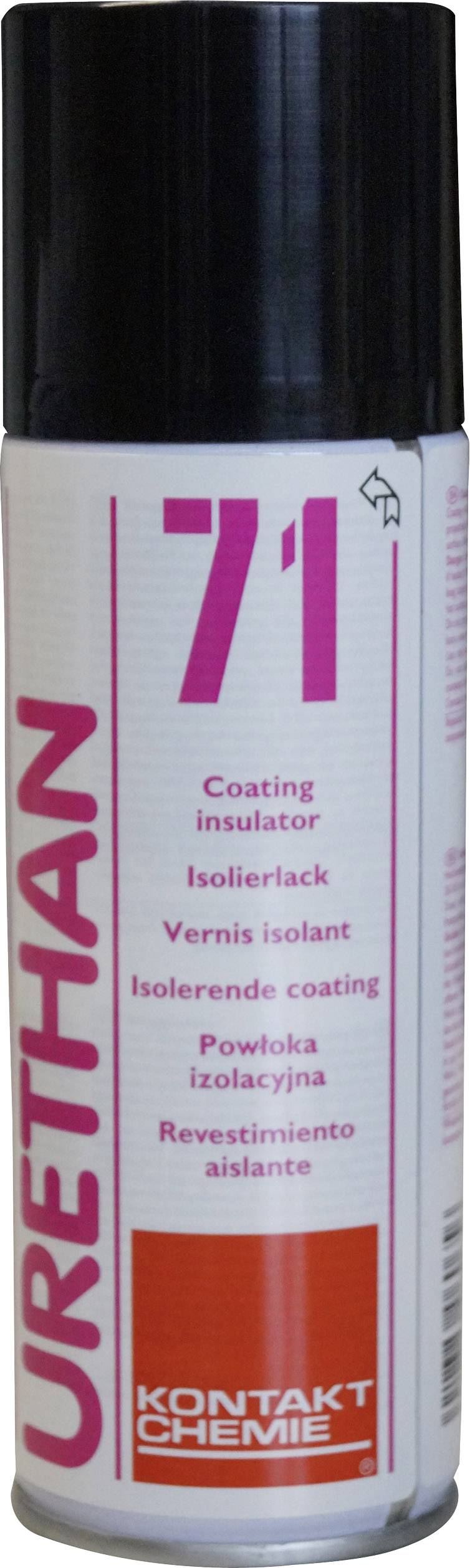 'Spray can with insulating varnish 