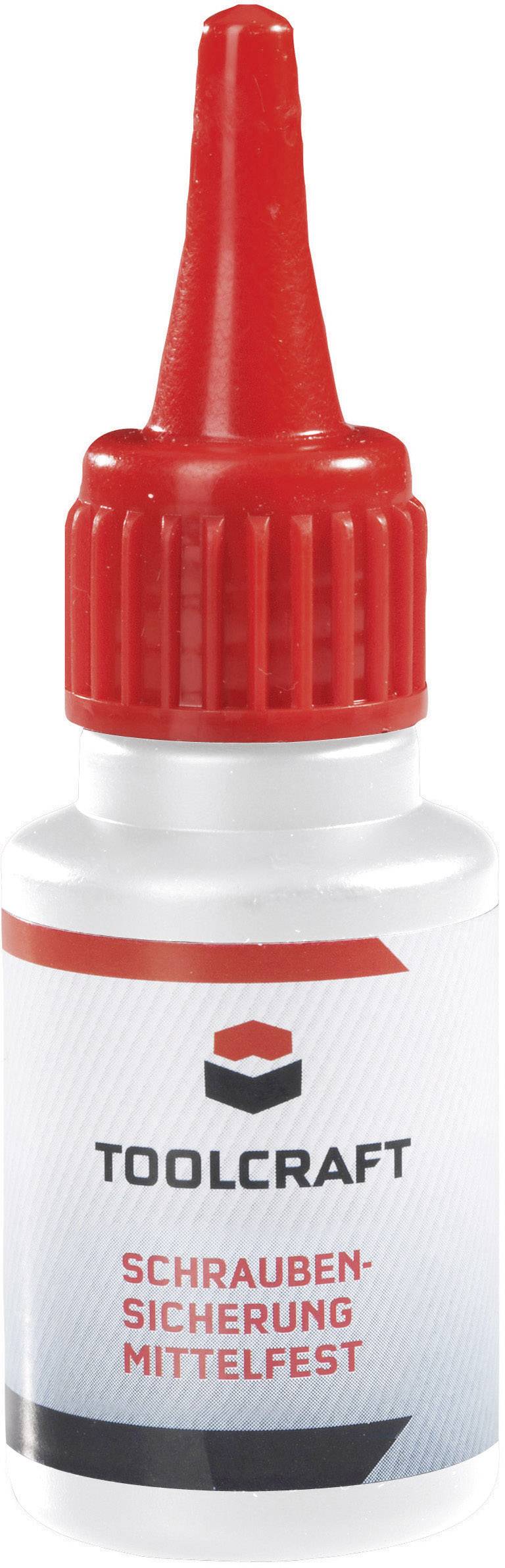 TOOLCRAFT 886524 Screw locking varnish Strength: medium 10 ml