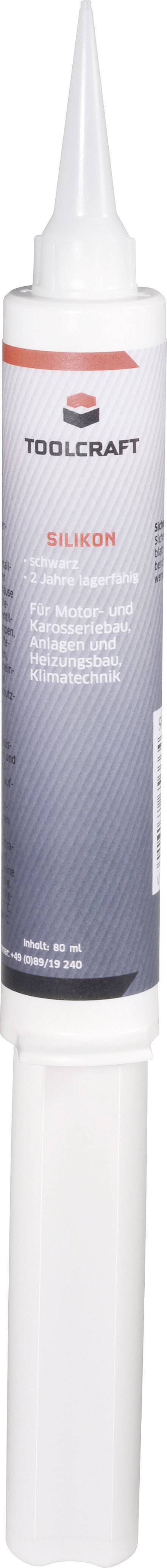 TOOLCRAFT Blacksil Silicone Factory colour Black SIB.K80 80 ml