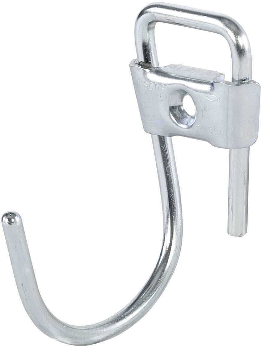 Fischer 078004 RH round hooks Metal 1 pc(s)