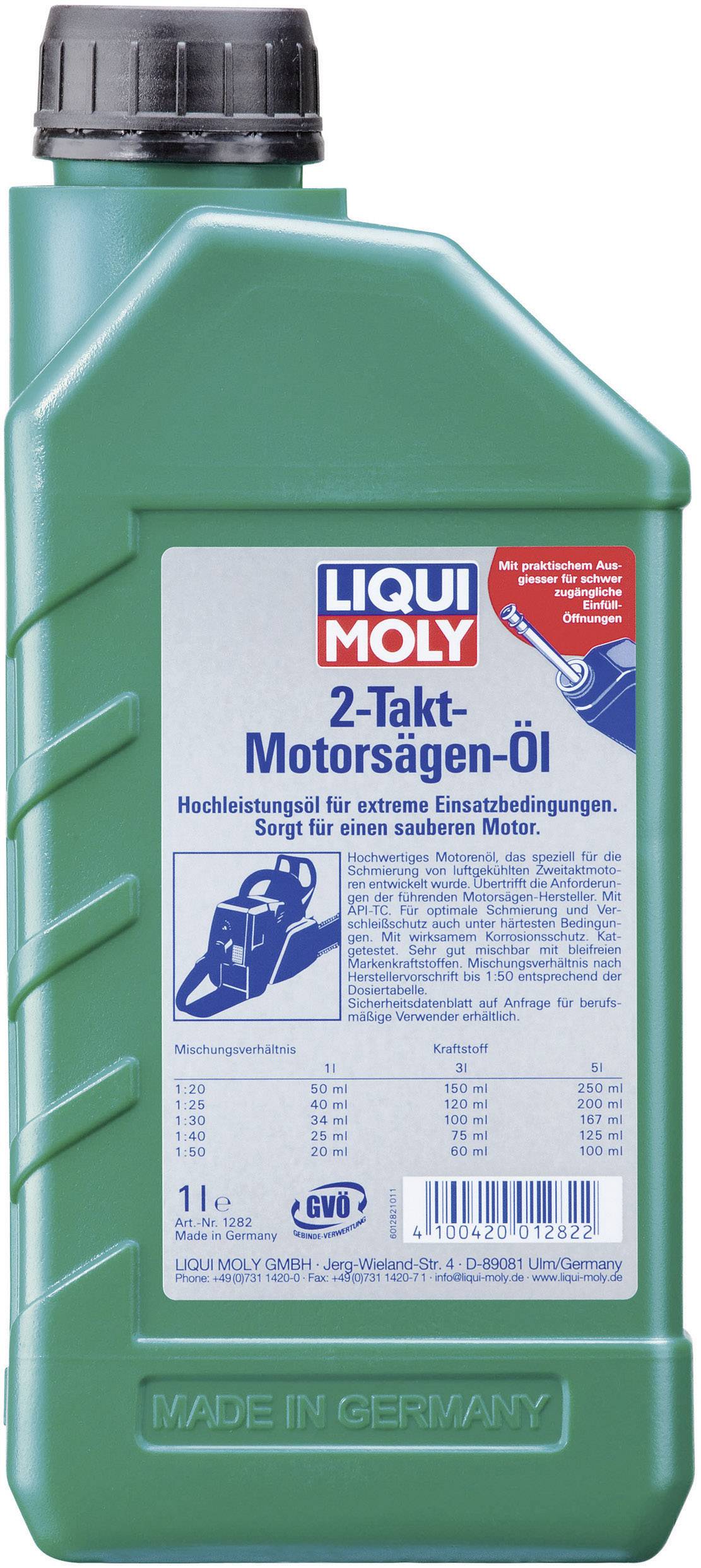 Liqui Moly 1282 2-stroke engine chainsaw oil 1 l