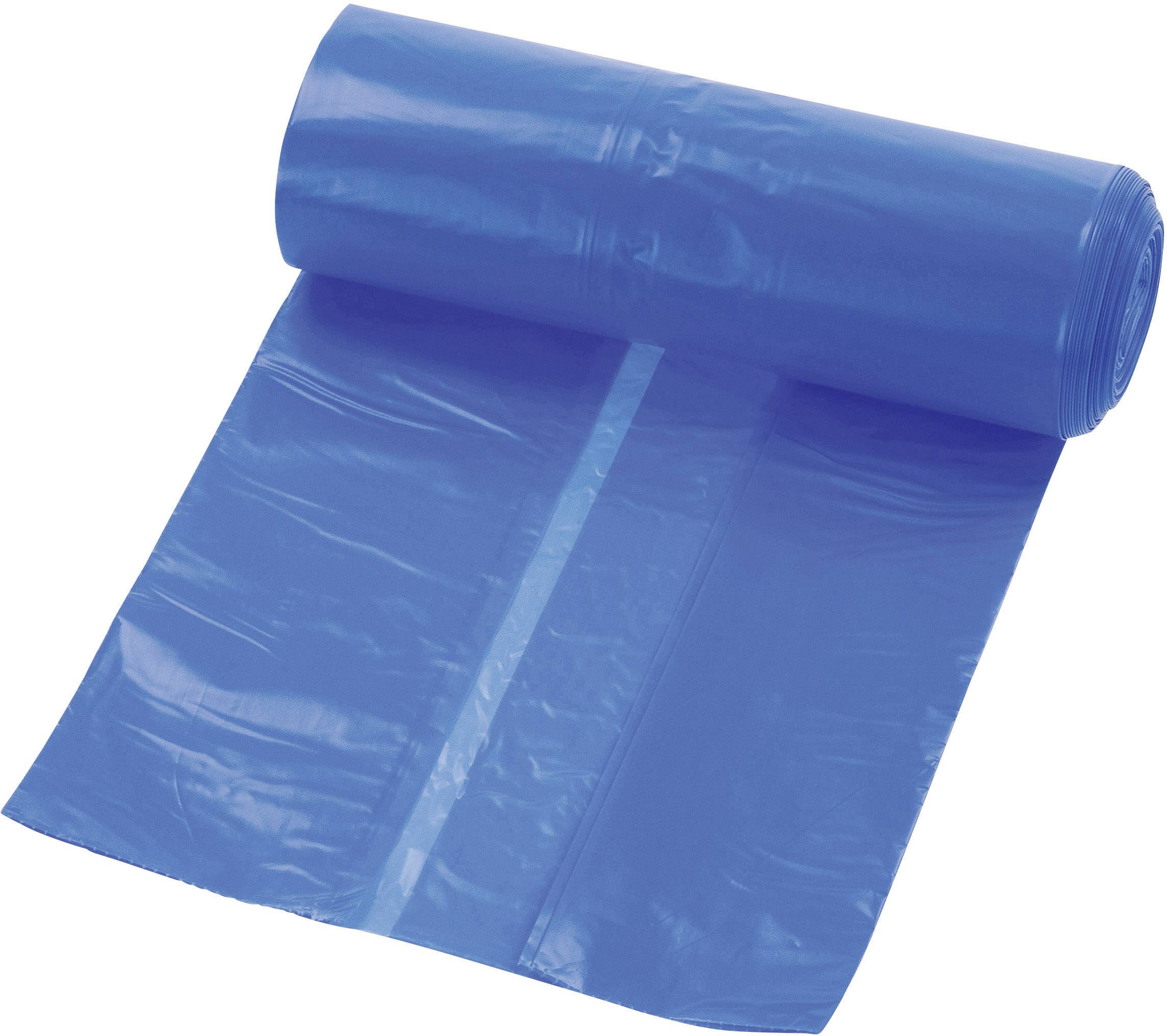 kwb 9899-22 Bin liner 120 l Plastic 0.025 mm (L x W) 1100 mm x 700 mm Blue 10 pc(s)