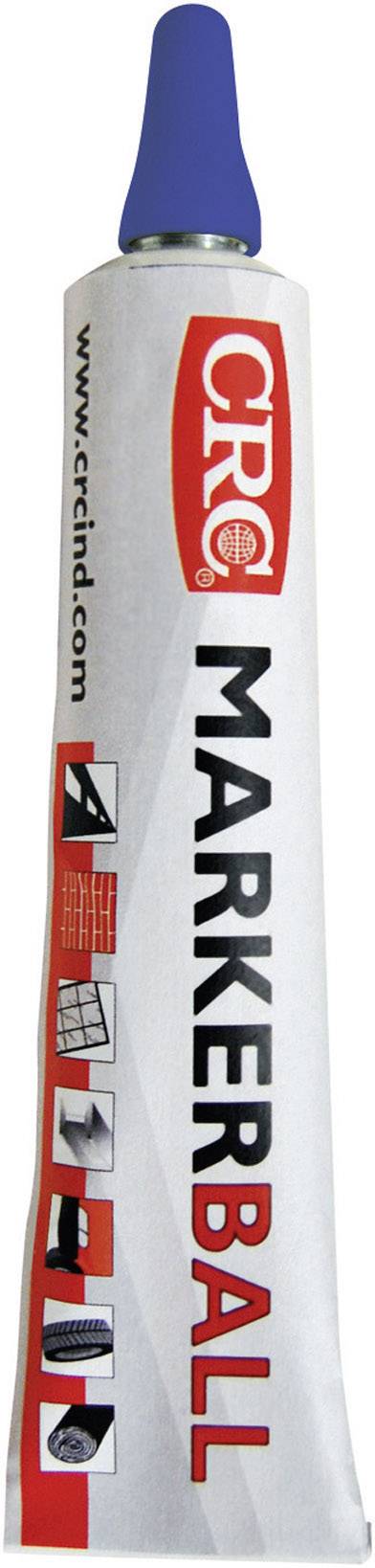 A tube of CRC marker ball for repairing damage, with a blue cap and product name printed large.