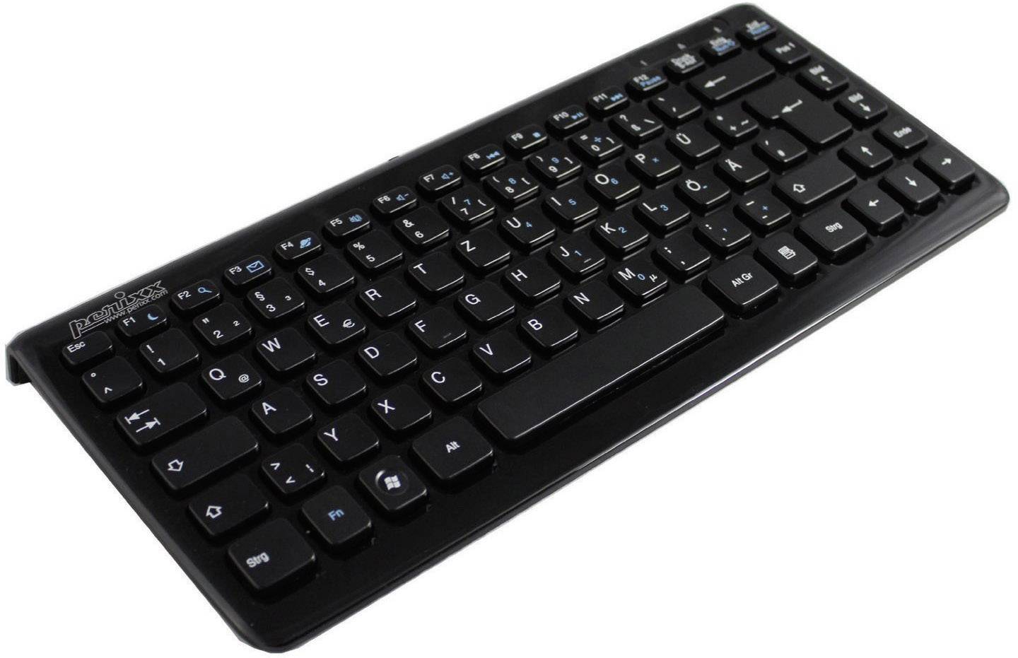 Perixx Periboard-407 USB Keyboard German, QWERTZ Black
