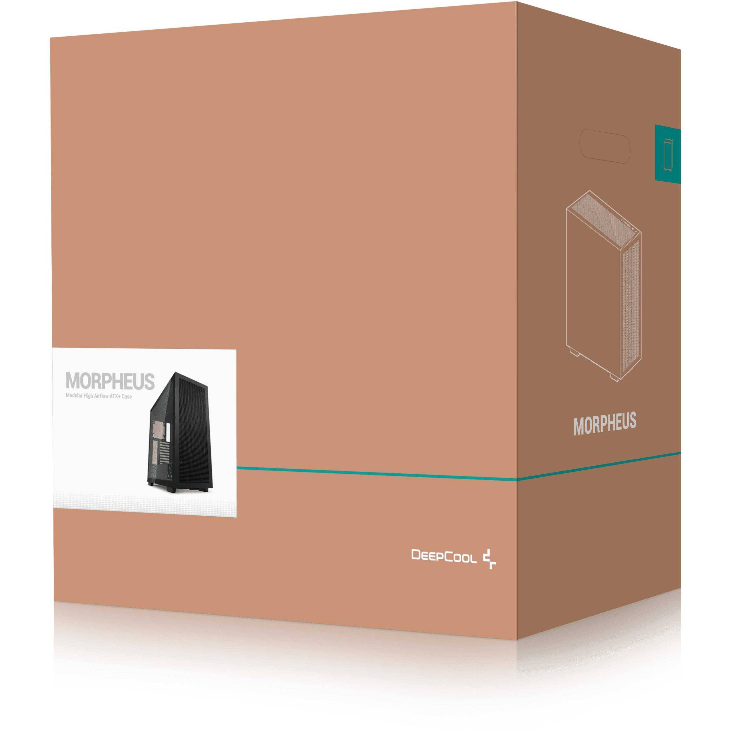 DeepCool Morpheus Midi-Tower - schwarz Midi tower Casing, Game console casing, PC casing Black