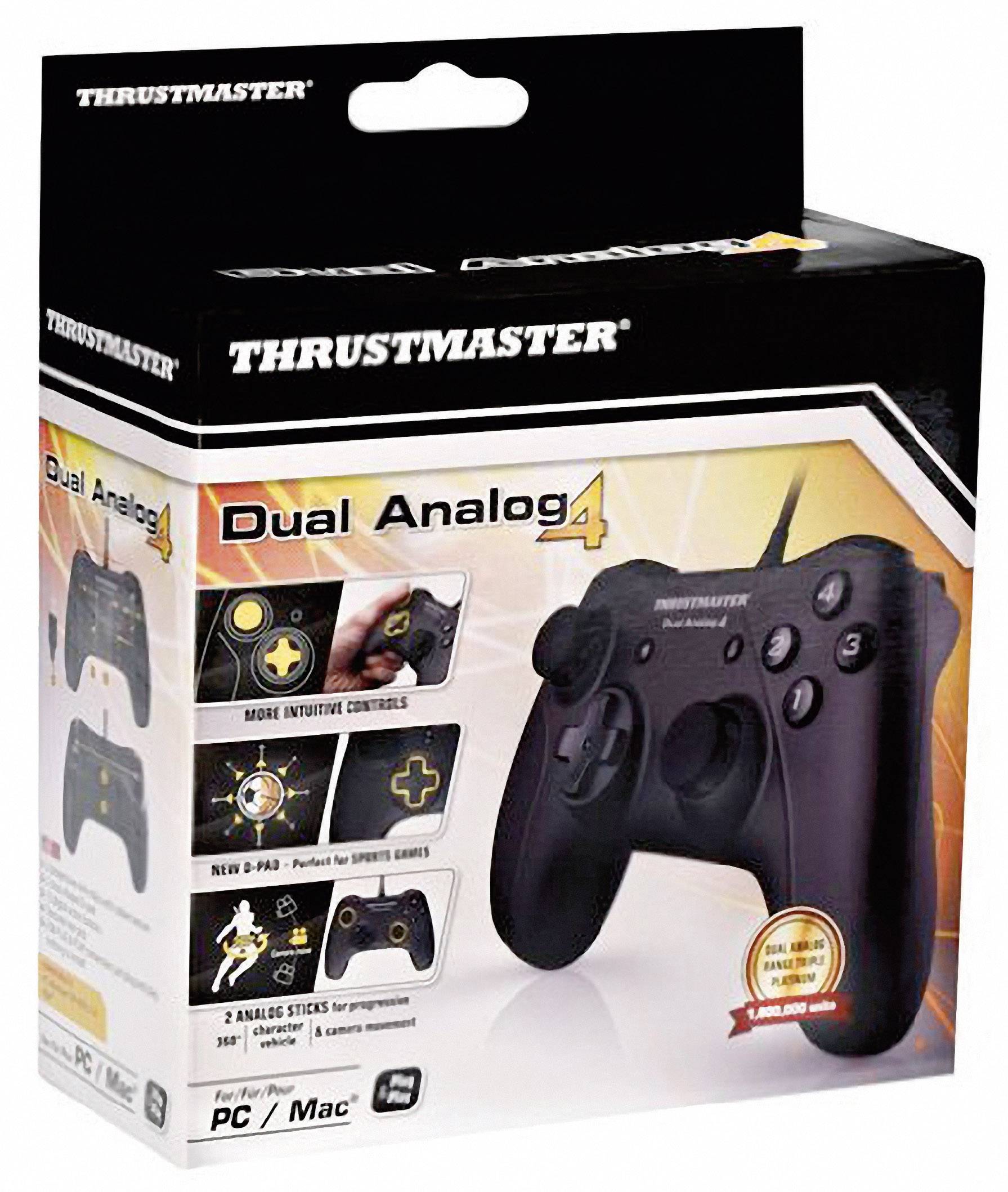 Thrustmaster Dual Analog 4 Gamepad PC Black
