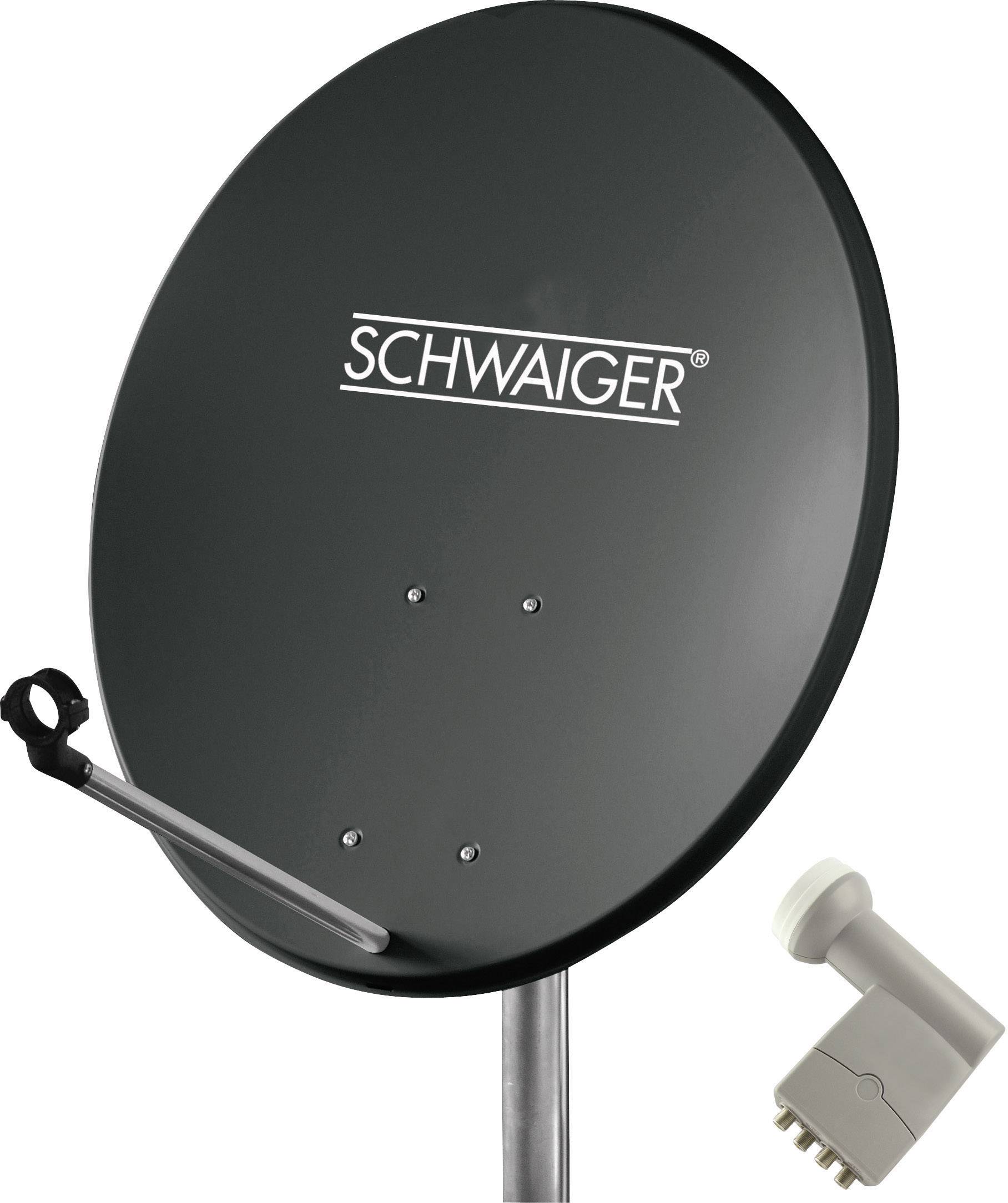 Schwaiger SPI5501SET4 SAT system w/o receiver No. of participants: 4