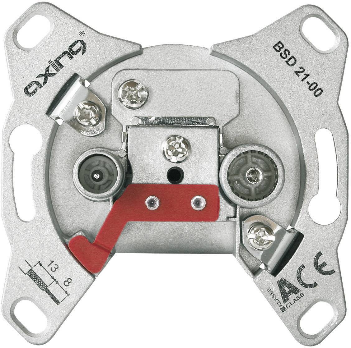 Axing BSD 21-11 Antenna socket TV, FM, SAT Flush mount Non-terminated