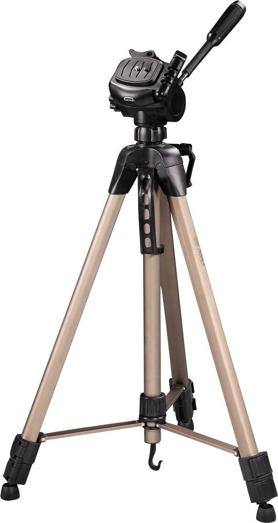 Hama Star 63 Tripod 1/4" Working height=66 - 166 cm Champagne incl. bag, Level