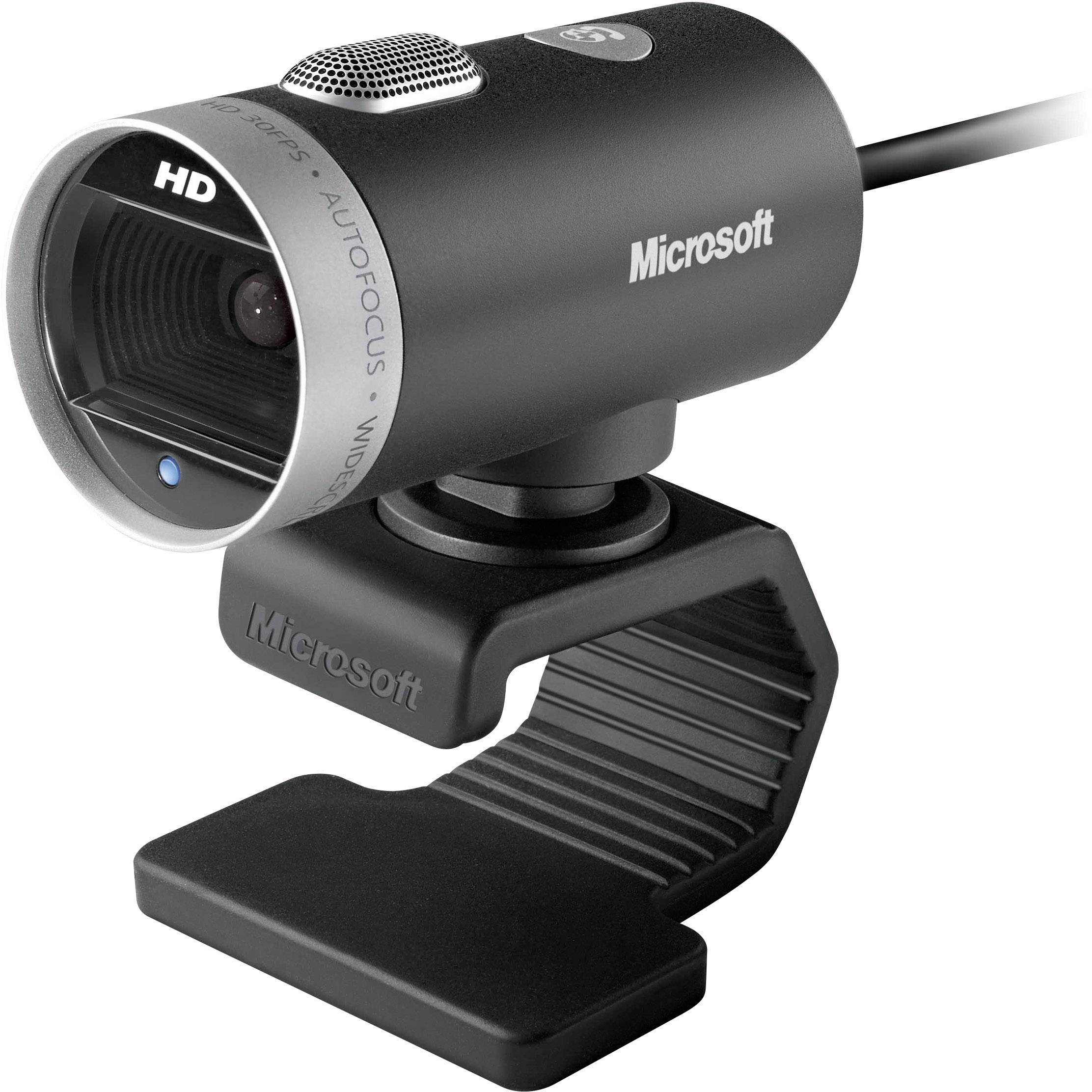 Microsoft LifeCam Cinema HD webcam 1280 x 720 Pixel Clip mount