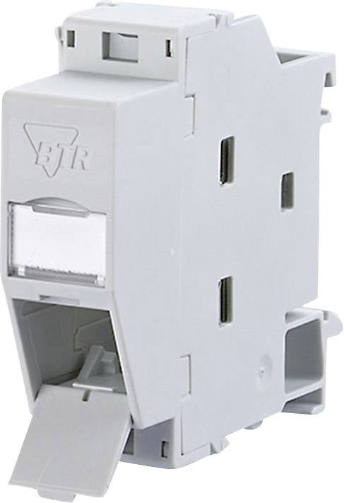 Metz Connect 1309427103-E Network outlet DIN rail CAT 6 Light grey