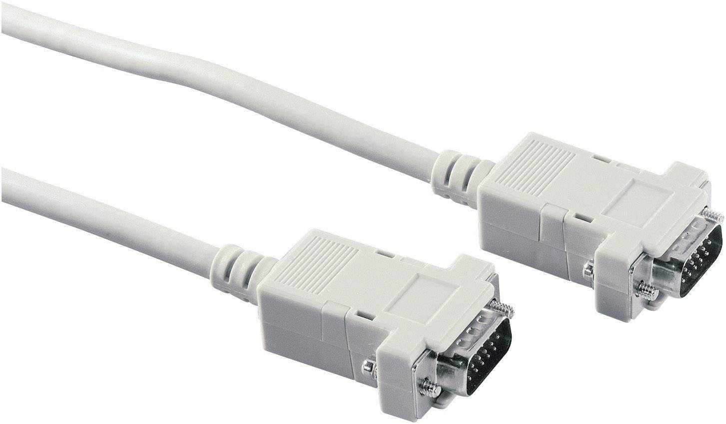 Two grey serial PC cables, each with a 9-pin plug.