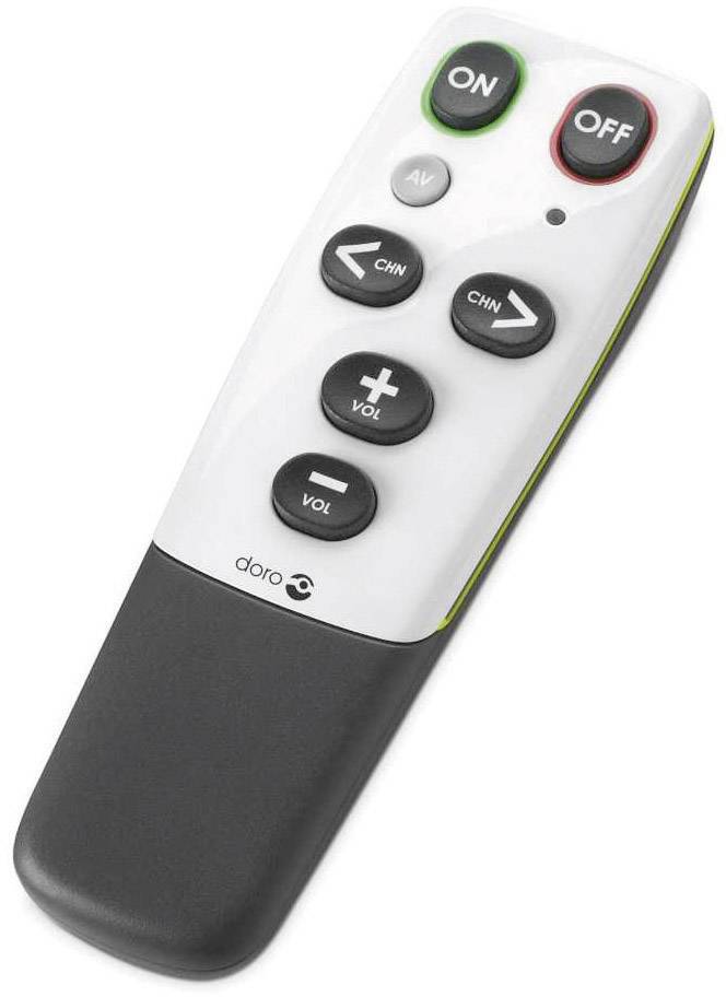 doro HandleEasy Universal Remote control Silver, Black