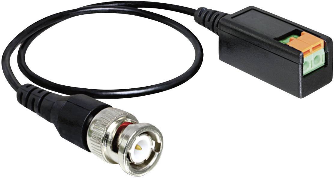 Delock Series Cable [1x BNC plug - 1x 2 core lead] 0.40 m Black