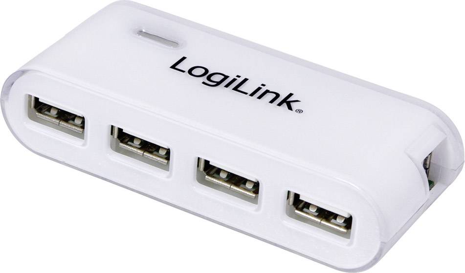 LogiLink UA0086 4 ports USB 2.0 hub White
