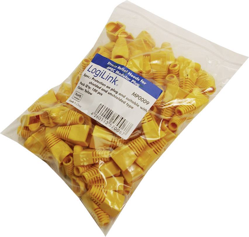 LogiLink MP0009 Stecker-Schutz YELLOW RJ45 Yellow