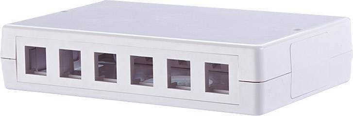 Metz Connect 1309190002KE 6 ports Network patch panel Unequipped 1 U Unequipped