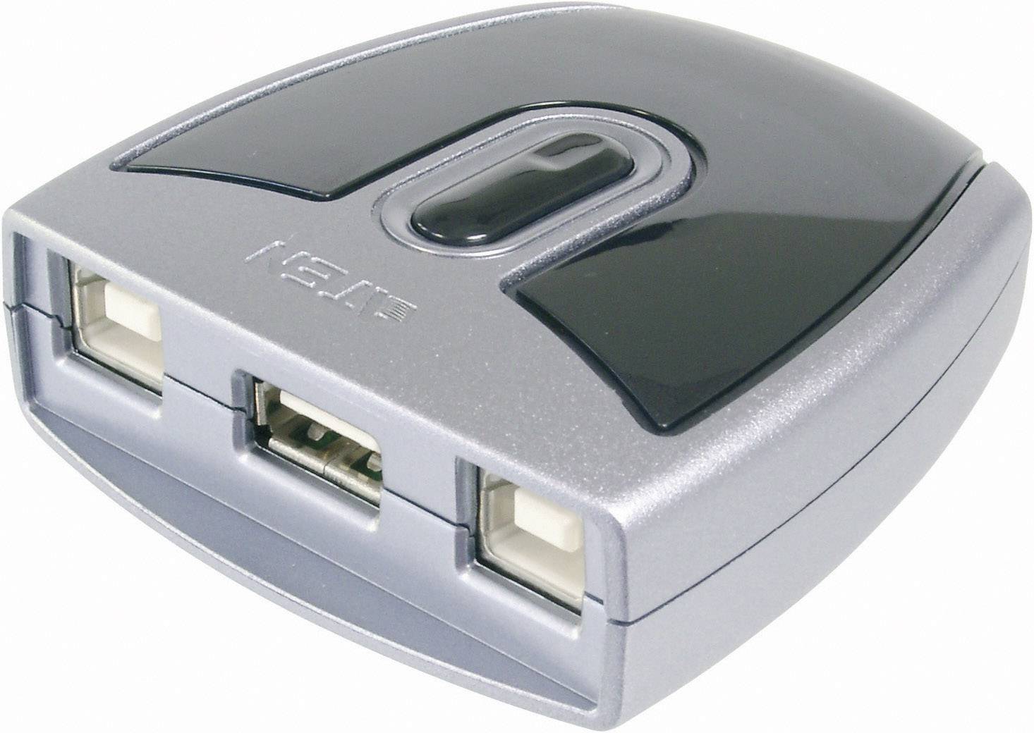 ATEN US221A-AT 2 ports USB 2.0 changeover switch Silver