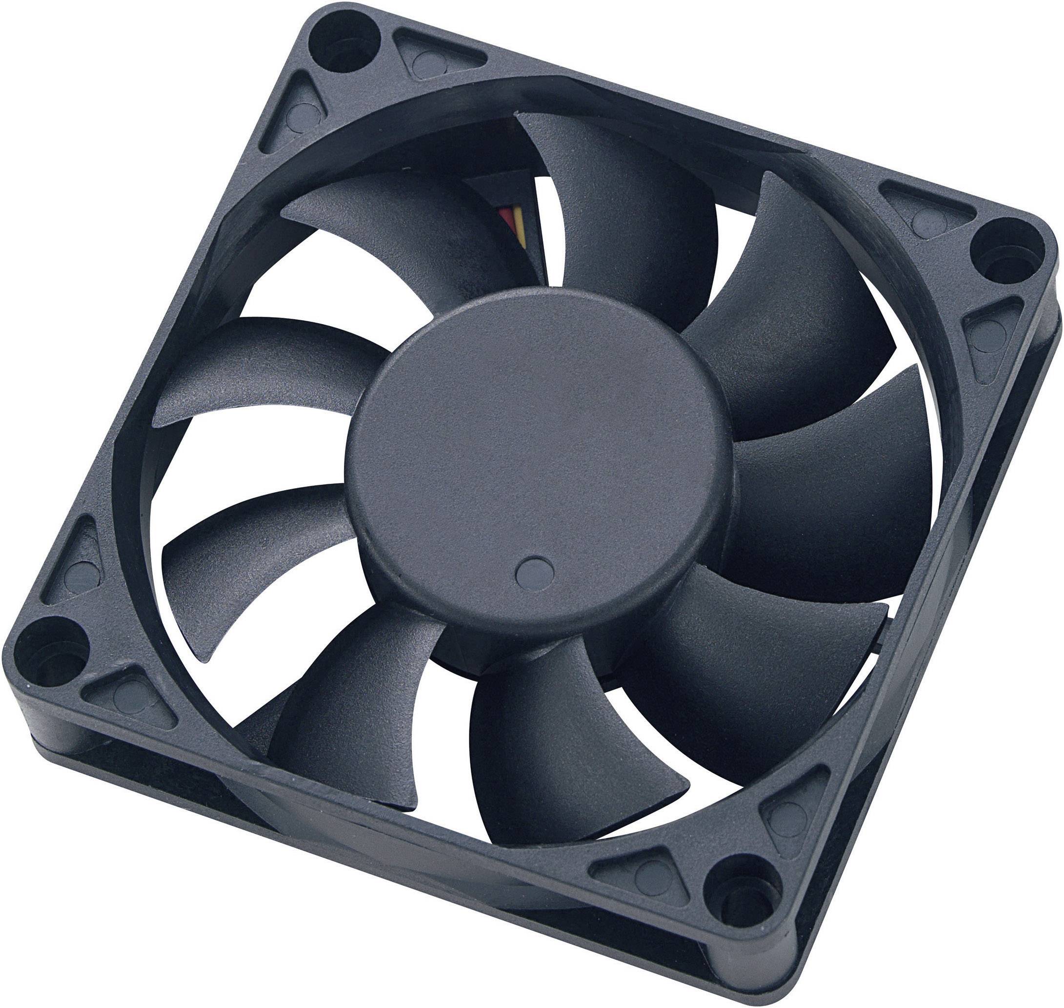 Akasa AK-179BKT-C PC fan (W x H x D) 70 x 70 x 15 mm