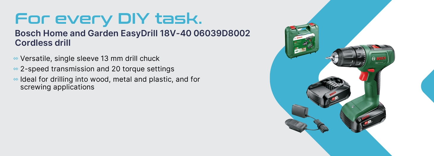 Teaser Bosch Home and Garden EasyDrill 18V-40