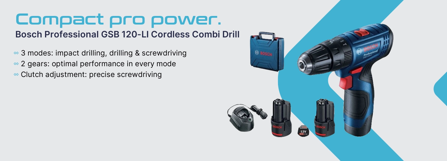 Teaser Bosch Professional GSB 120-LI