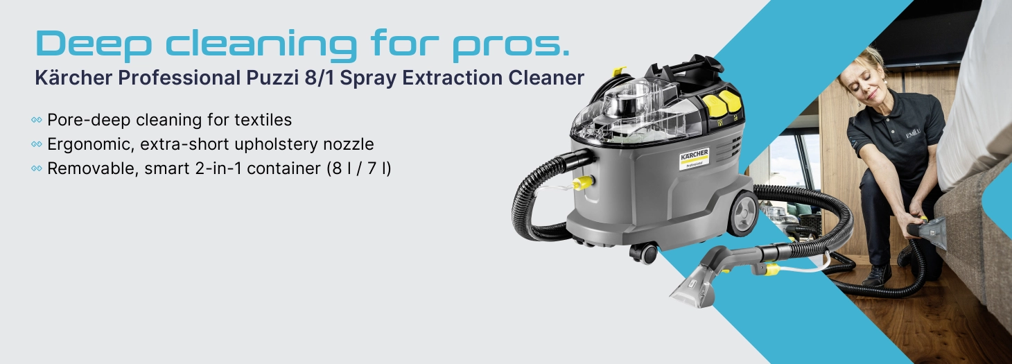 Teaser Kärcher Professional Puzzi