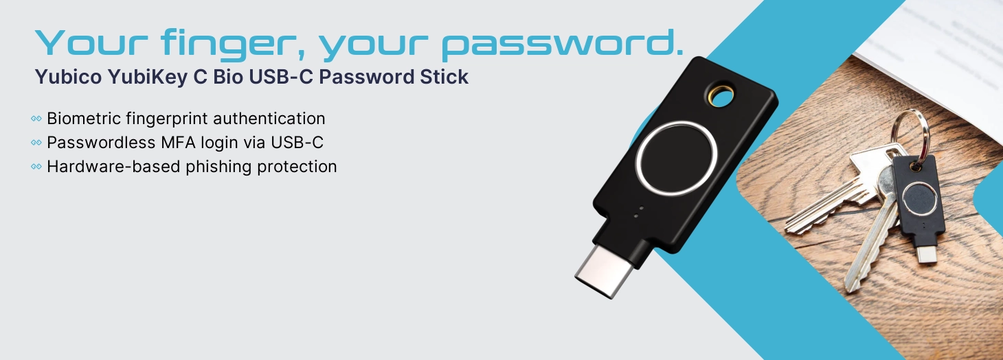 Teaser Yubico USB Passwort Manager Stick YubiKey