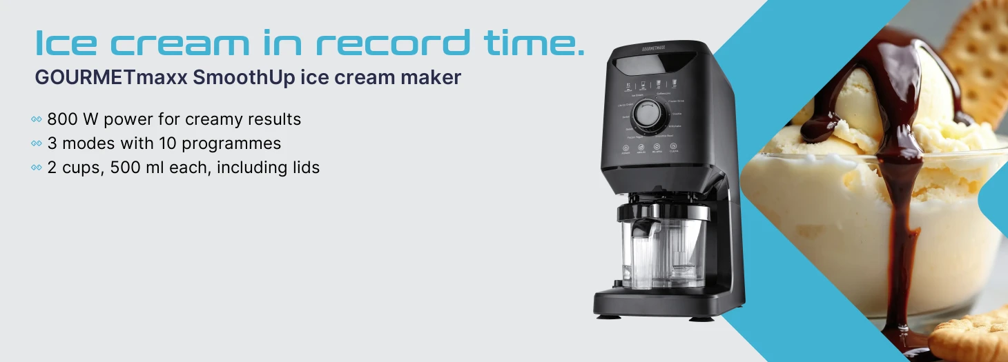 Teaser GourmetMaxx Eismaschine 800W