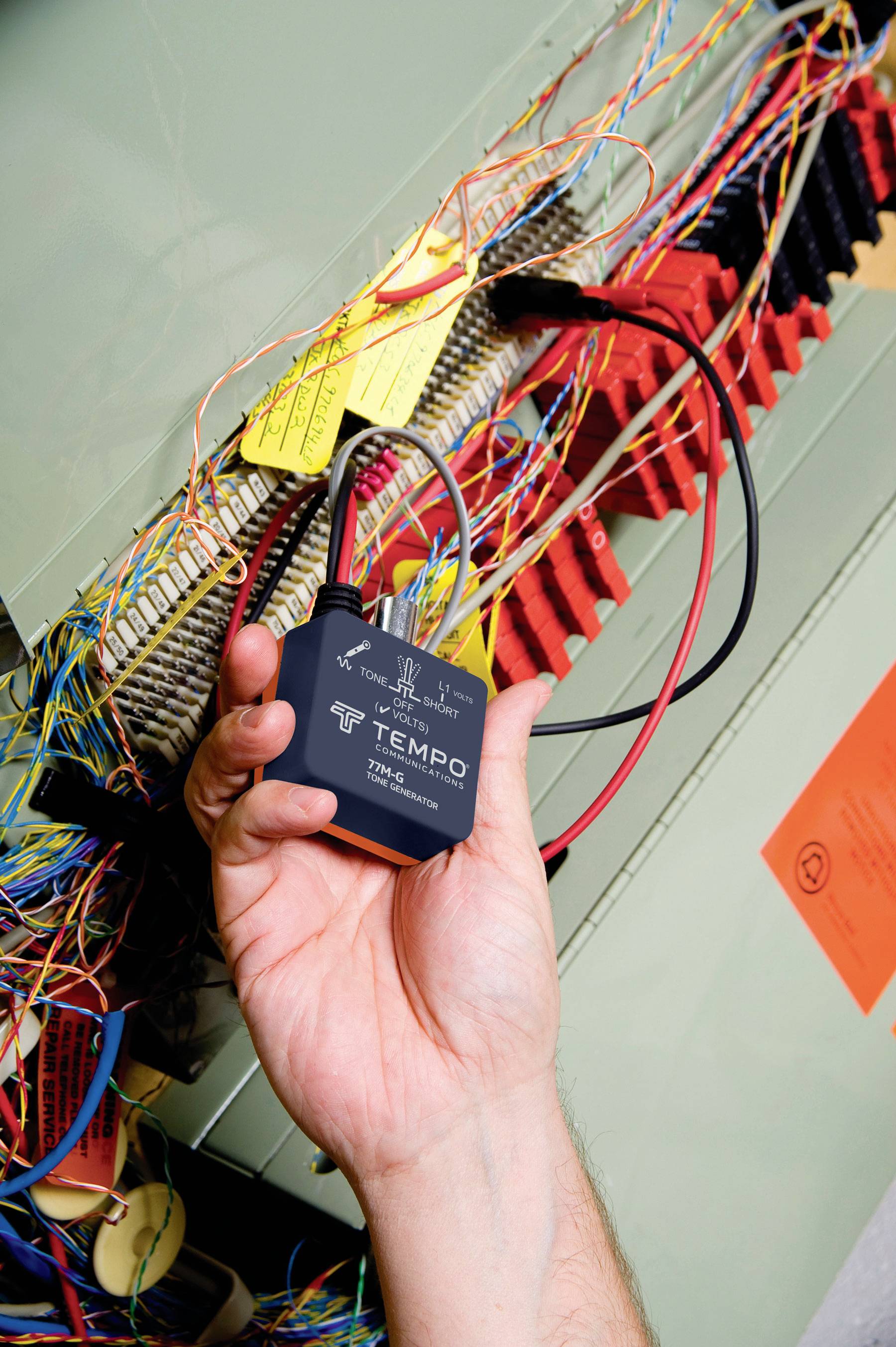 Détecteur de câbles Tempo Communications 601K-G-BOX Continuité, par interruption, Polarité