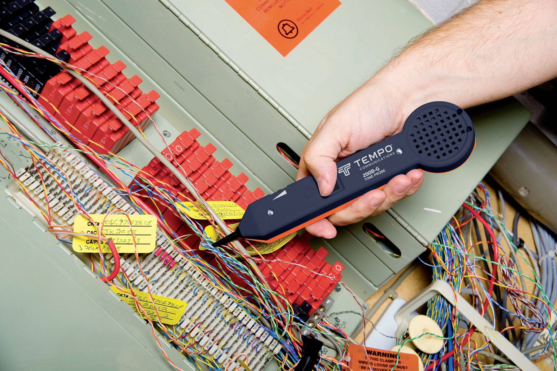 Détecteur de câbles Tempo Communications 601K-G-BOX Continuité, par interruption, Polarité