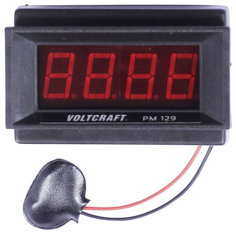 Appareil de mesure numérique à encastrer VOLTCRAFT PM 129 Afficheur numérique à LED 129 ± 199.9 mV