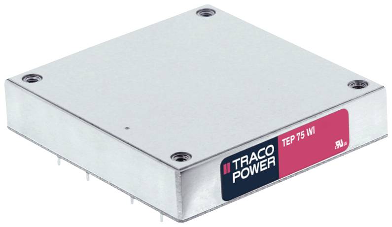 Elément convertisseur CC/CC TracoPower TEP 75-2412WI Nbr. de sorties: 1 x 24 V/DC 12 V/DC 6.3 A 75 W 1 pc(s)