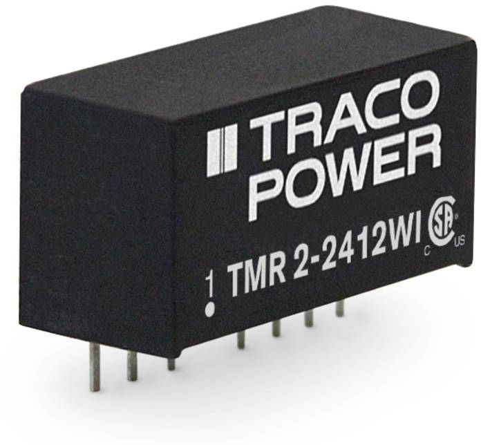 Convertisseur CC/CC pour circuits imprimés TracoPower TMR 2-2412WI Nbr. de sorties: 1 x 24 V/DC 12 V/DC 165 mA 2 W 1 pc(s)