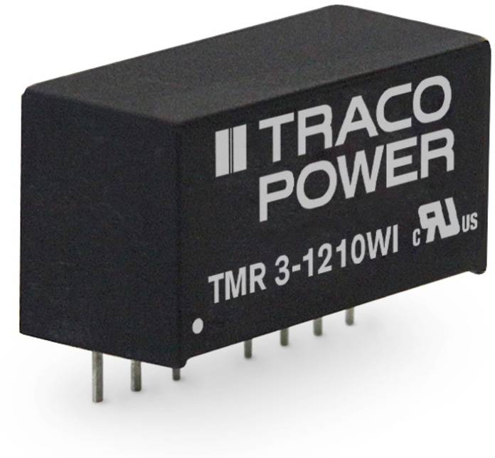 Convertisseur CC/CC pour circuits imprimés TracoPower TMR 3-2412WI Nbr. de sorties: 1 x 24 V/DC 12 V/DC 250 mA 3 W 1 pc(s)