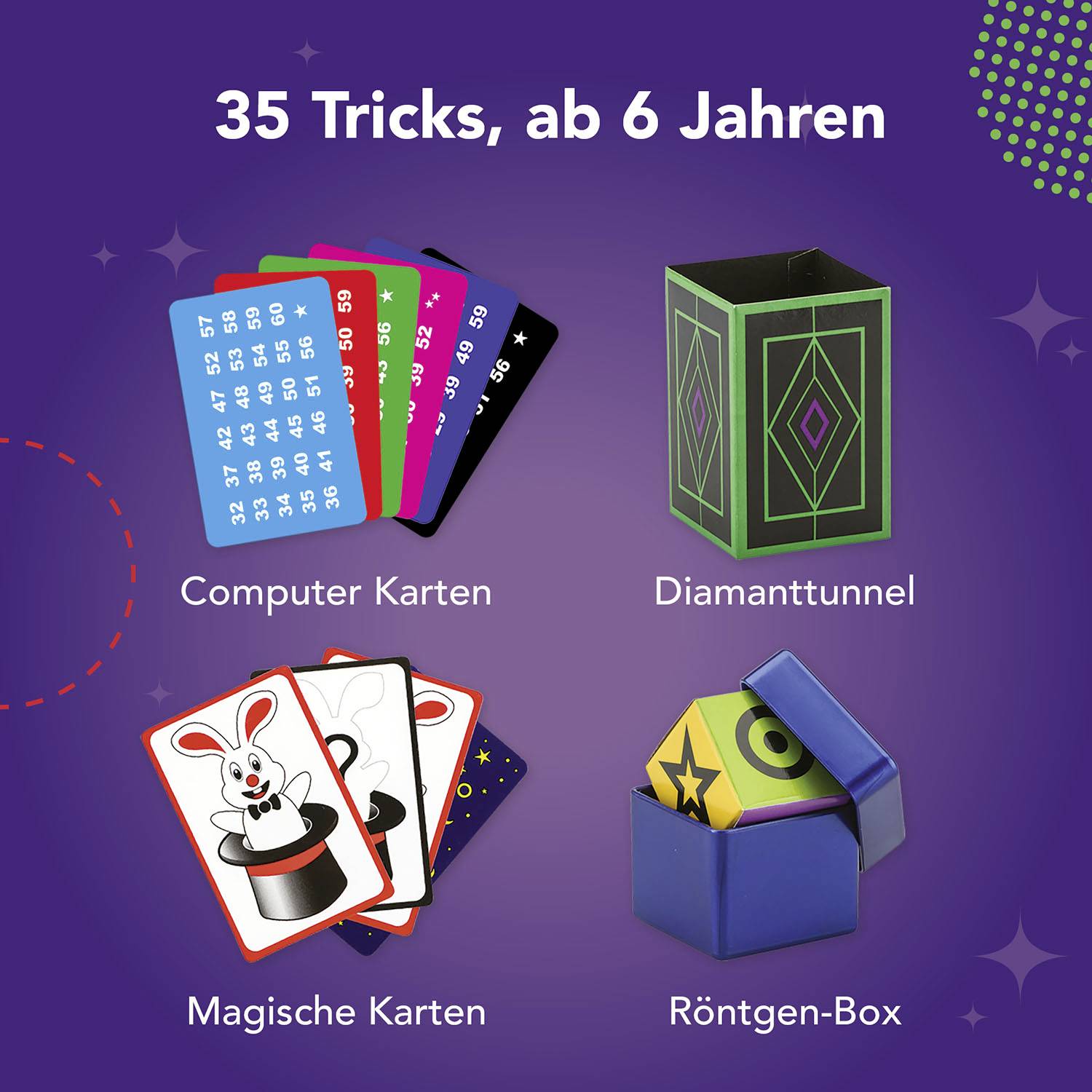 Boite d'experience KOSMOS Chapeau magique 680282 à partir de 6 ans