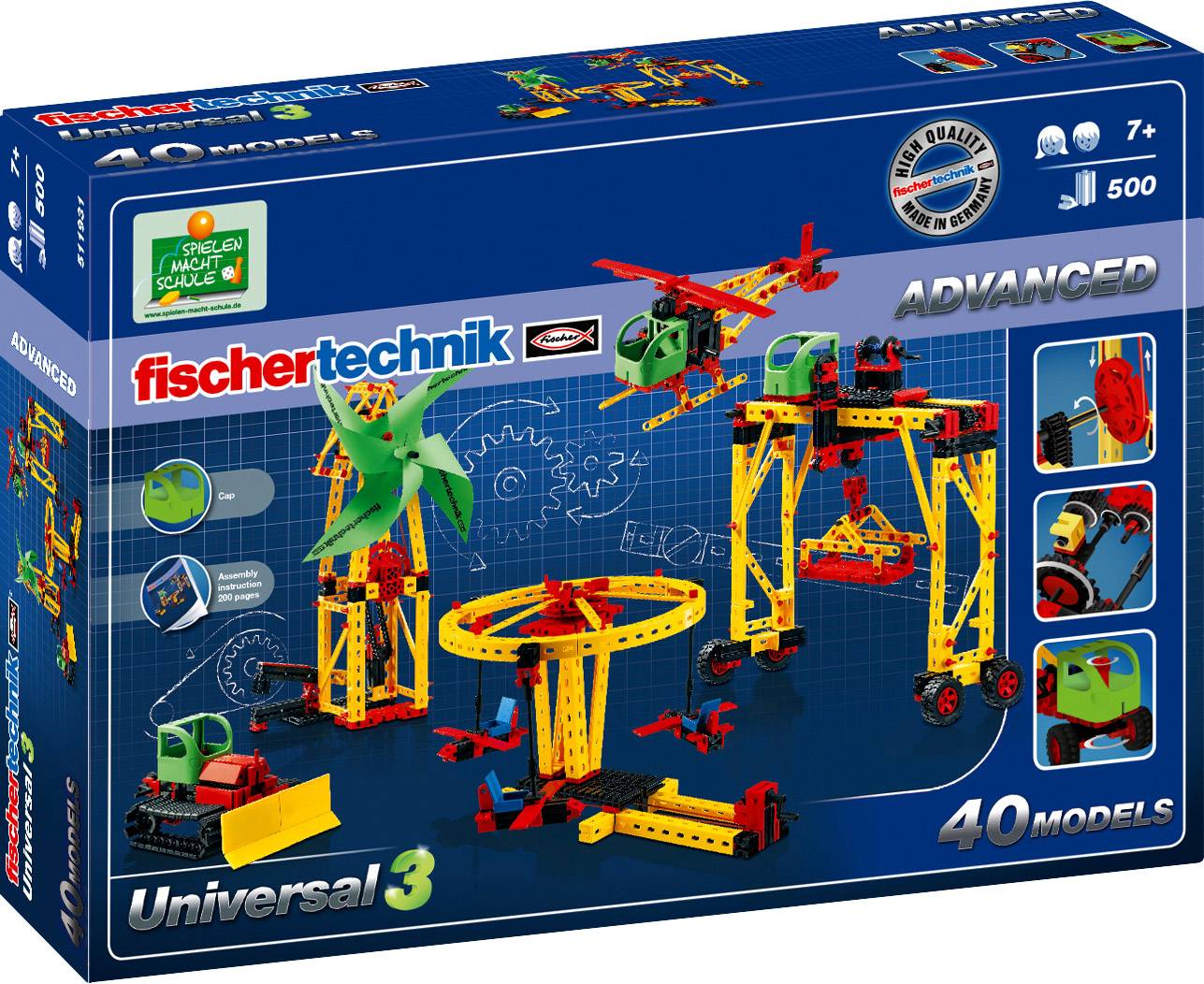 Boite d'experimentation FISCHERTECHNIK Universal 3 511931 à partir de 7 ans