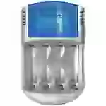 Chargeur de piles rondes NiMH avec accus Varta LCD Charger 4x5716 & 12V & USB Chargeur de piles rondes NiMH avec accus Varta LCD Charger 4x5716 & 12V & USB