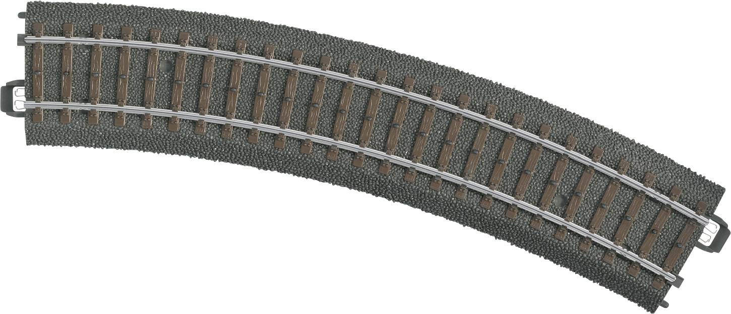 Rail courbe H0 Rayon:360 mm 30 ° Märklin 24130 6 pc(s)
