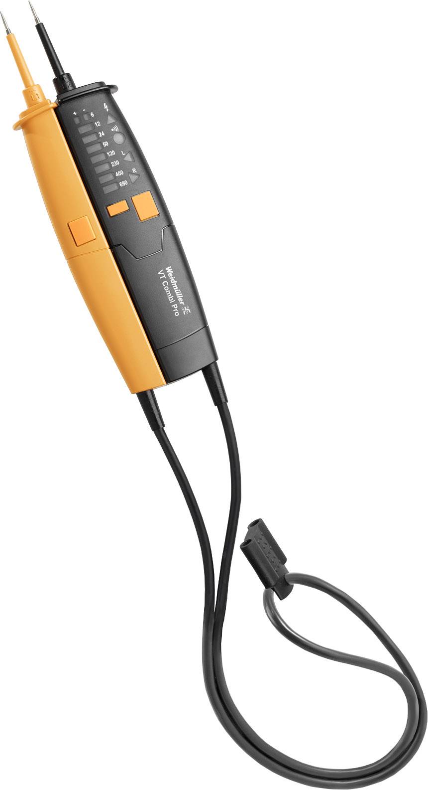 Testeur de tension à 2 pôles Weidmüller VT COMBI PRO CAT III 690 V, CAT IV 600 V LED