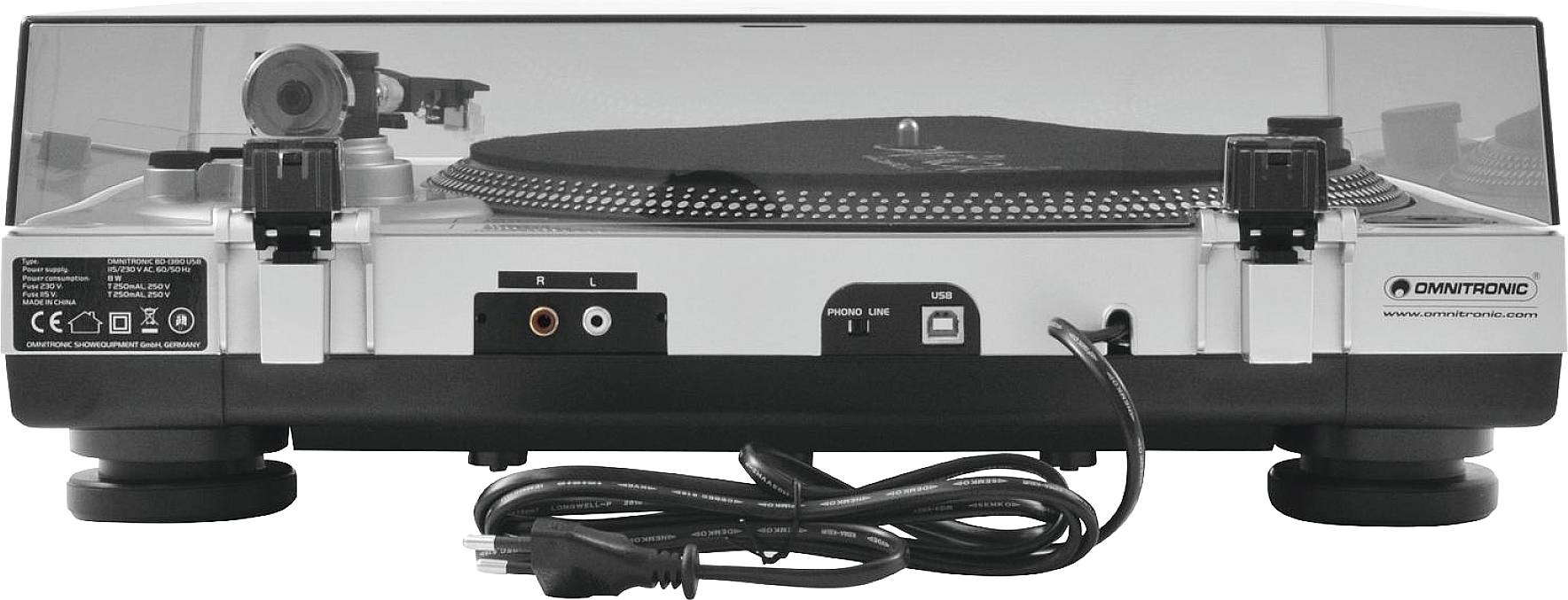 Platine USB Omnitronic BD-1380